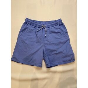 Cat & Jack Chino Shorts Kids XL Blue Excellent Elastic Waist Drawstring Casual